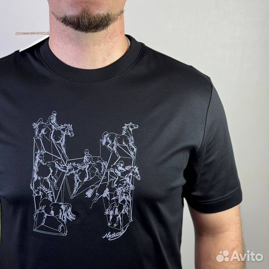 Футболка мужская hermes