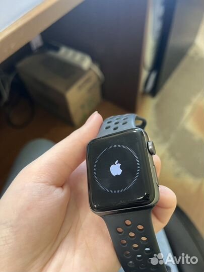 Часы apple watch 3 42mm nike