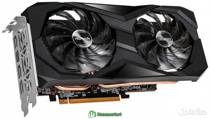 Видеокарта asrock Radeon RX 6600 8GB Challenger D