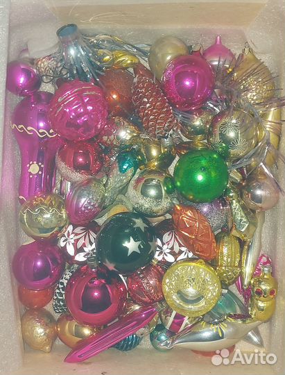 Елочные игрушки СССР