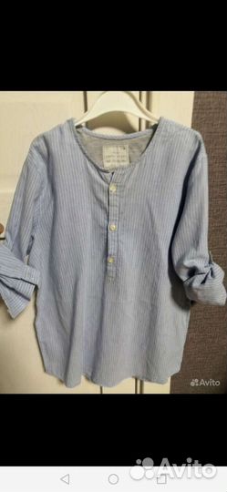 Рубашка zara на 11-12 лет