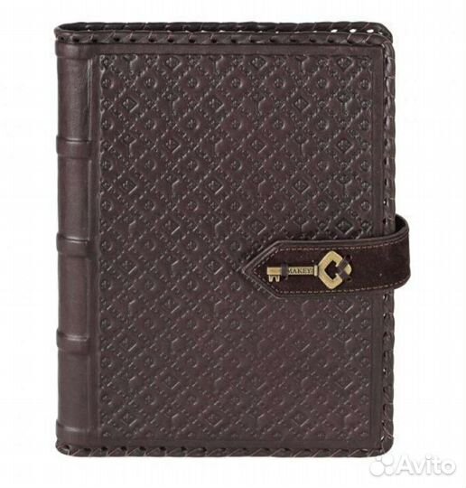 Кожаный блокнот