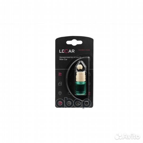 Ароматизатор подвесной флакон с деревянной крыш