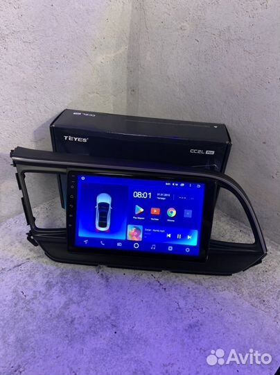Штатные магнитолы Hyundai Elantra 18-20