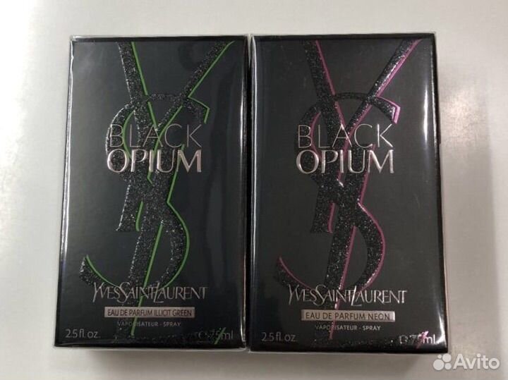 YSL black opium парфюмерная вода новая