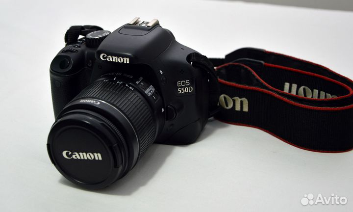 Зеркальный фотоаппарат canon 550d с 3 объективами