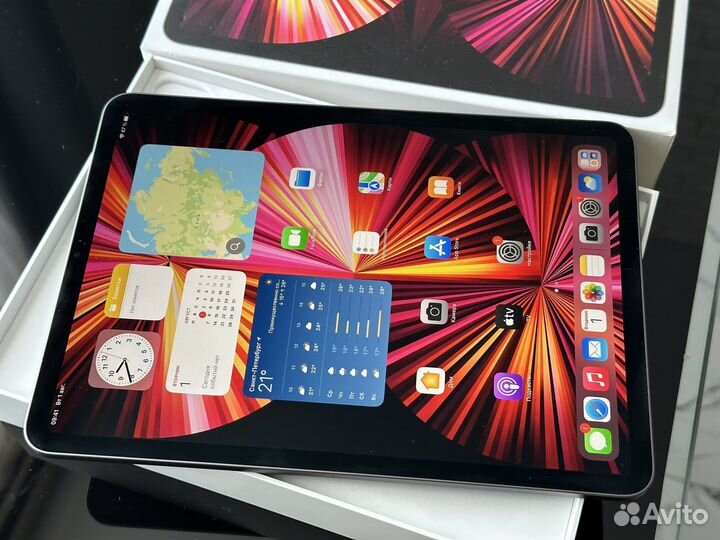 iPad Pro 11 M1 (2021) 128Gb Wi-Fi Gray б/у 8 мес