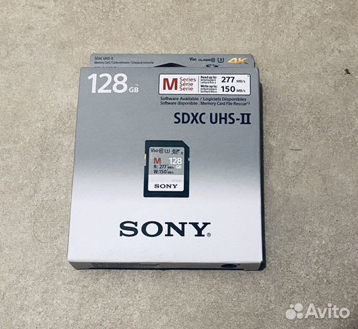 Карты памяти sony 128GB SD sdxc sdhc объявление продам