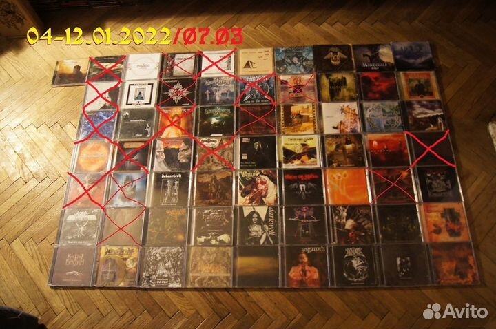 CD диски metal, rock, русский рок Часть 2