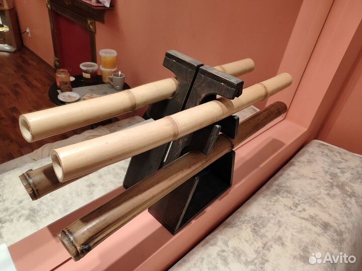 Бамбуковые палки для массажа