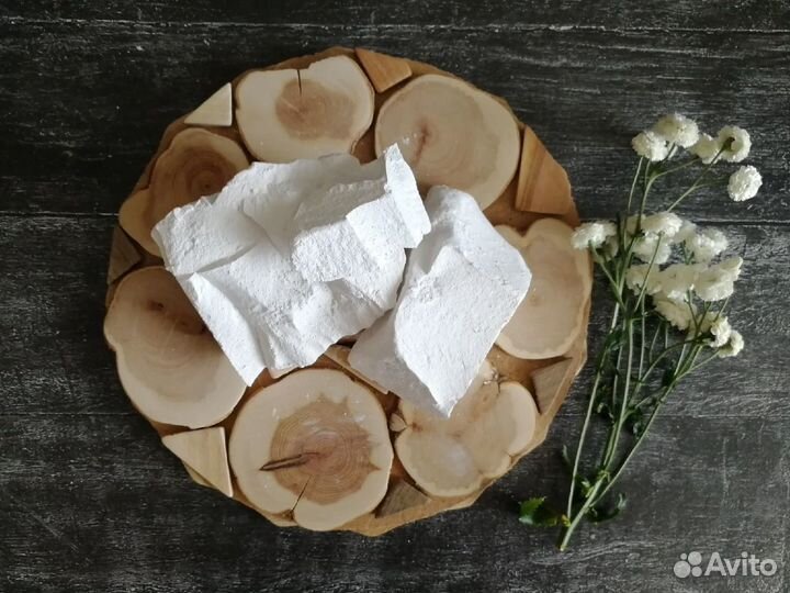 Природный мел и глина