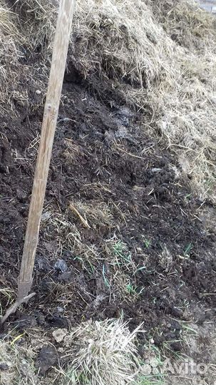 Навоз в мешках перепревший