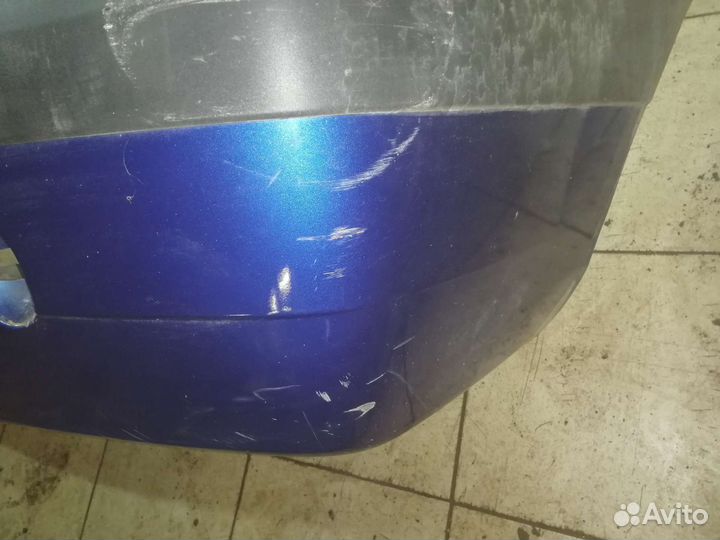 Задний бампер Рено Логан