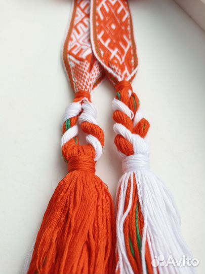 Пояс тканый обережный 