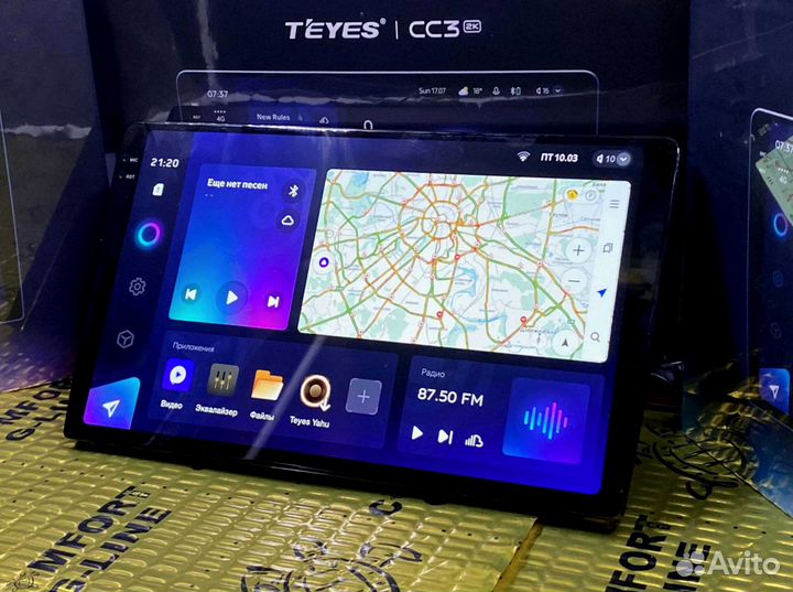 Магнитола на андройде Teyes CC3 2K 3/32