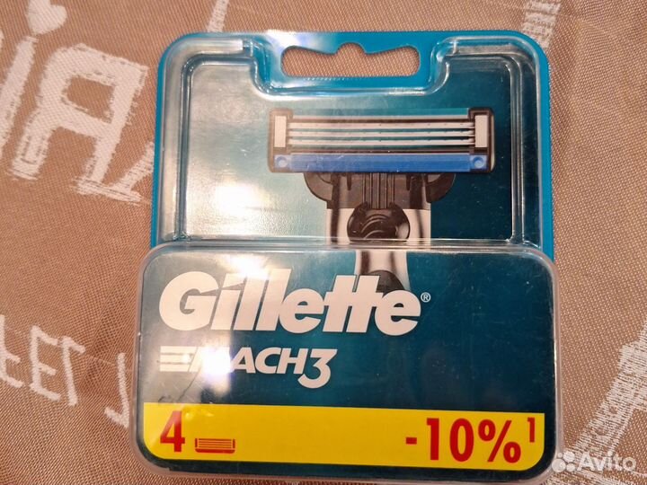 Кассеты для бритья gillette mach3