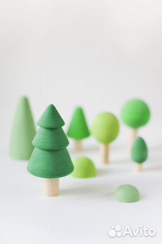 Игрушка деревянная Русский лес в мешочке