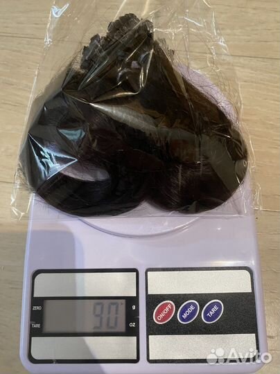 Натуральные Волосы для наращивания 90 гр
