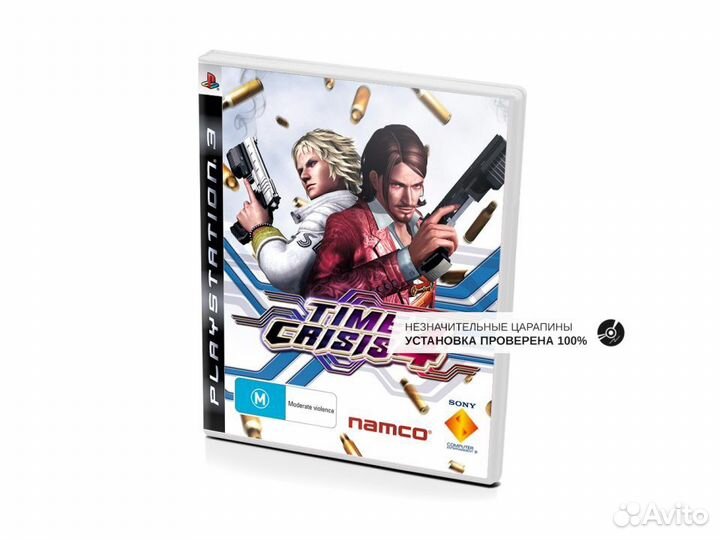 Time Crisis 4, б/у, незнач.царап., английский PS3