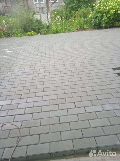 Укладка тротуарной плитки