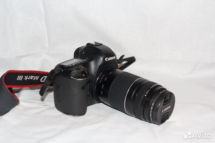 Canon EOS 5D Mark III и объектив Canon EF 75-300mm