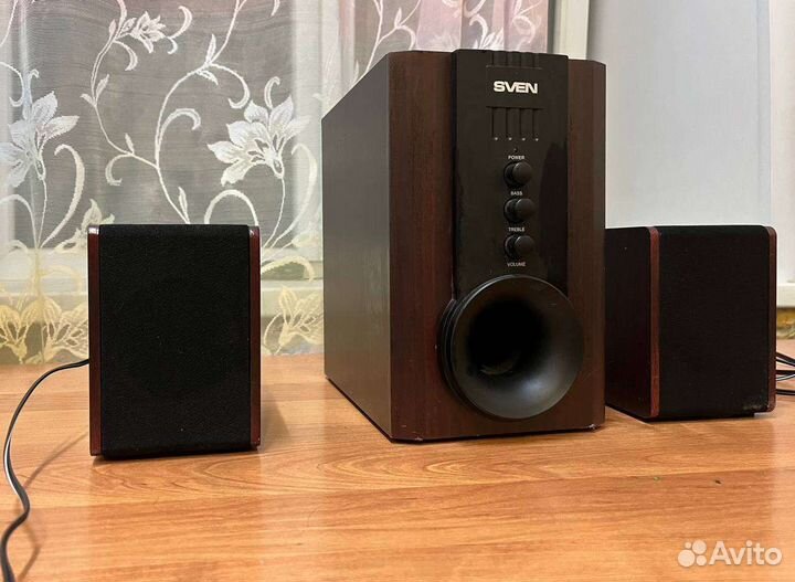 Колонки Sven sps-821 с сабвуфером
