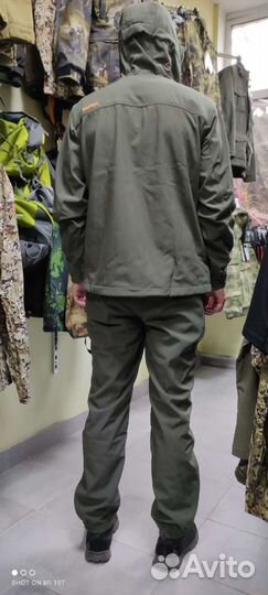 Магнум костюм (софт-шелл на флисе, хаки)