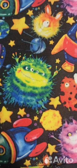 Ткань Дюспо Милки принт на отрез