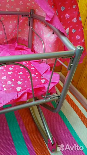 Большая кроватка-маятник новая в коробке