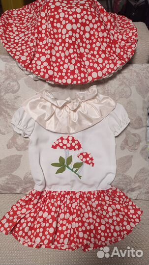 Детский костюм гриб