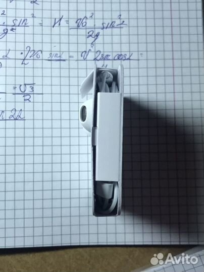 Наушники apple earpods lightning