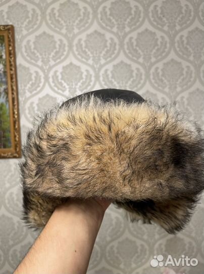 Мужская зимняя меховая шапка ушанка