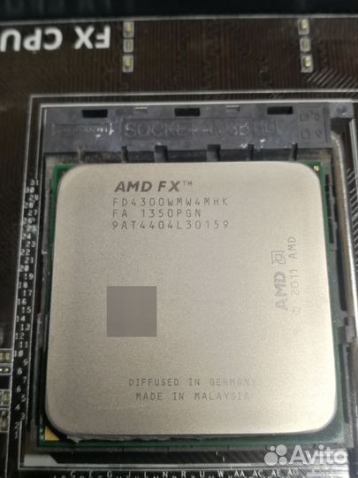 Процессор AMD FX-4300
