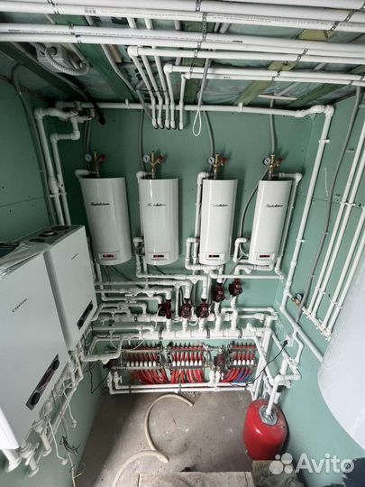 Теплые полы, отоплениe