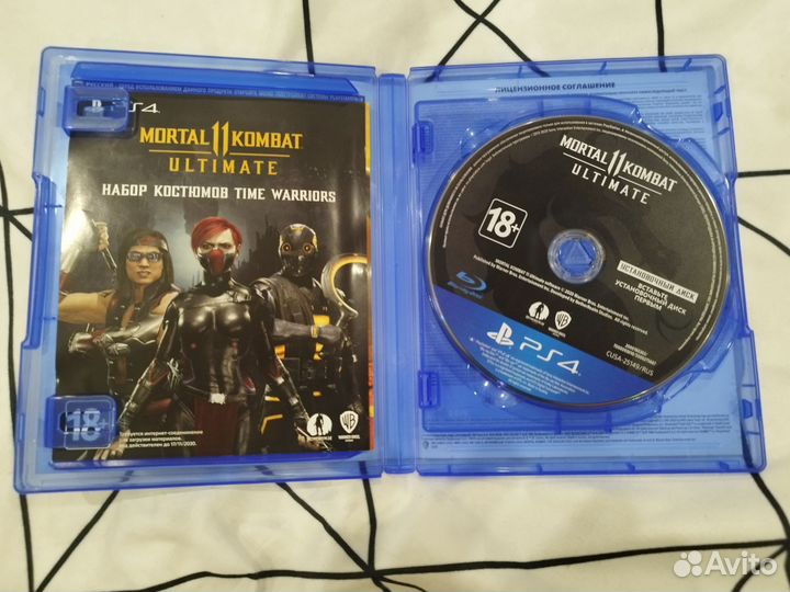 Mortal kombat 11 ultimate ps4 диск