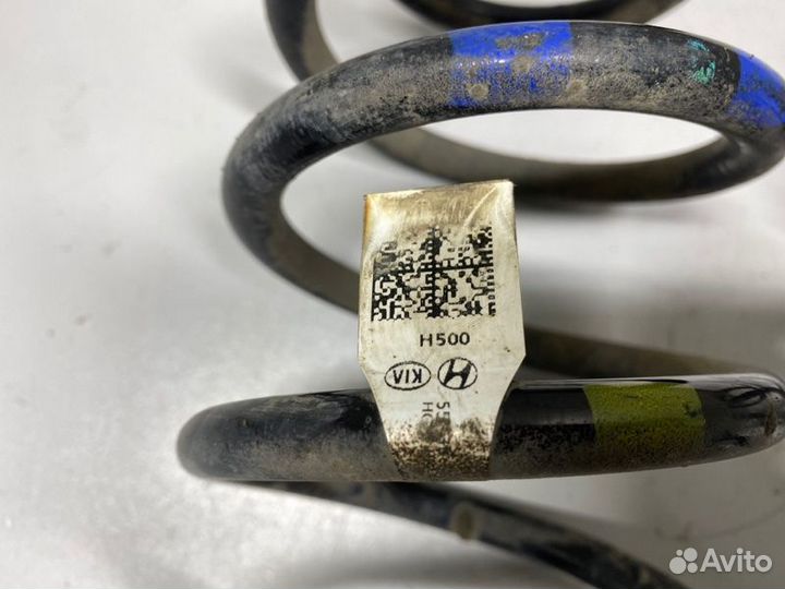 Пружина подвески задняя Kia Rio IV 1.6 2020