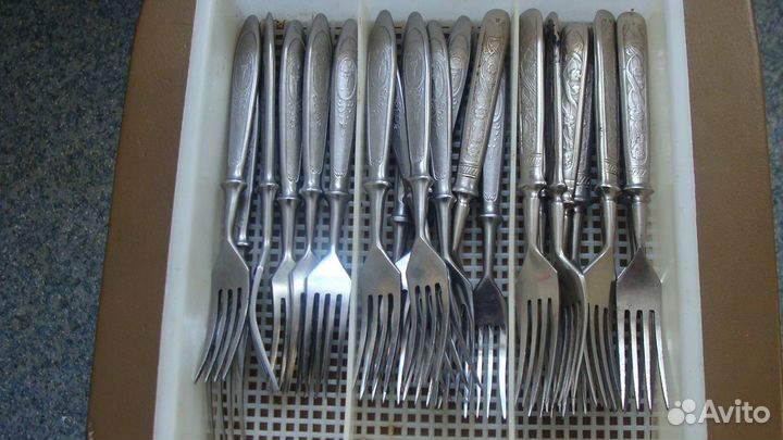 Вилки и Вазы на ножке. СССР. Винтаж