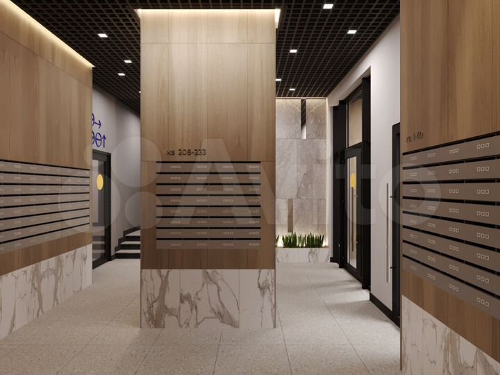 2-к. квартира, 55,7 м², 5/20 эт.