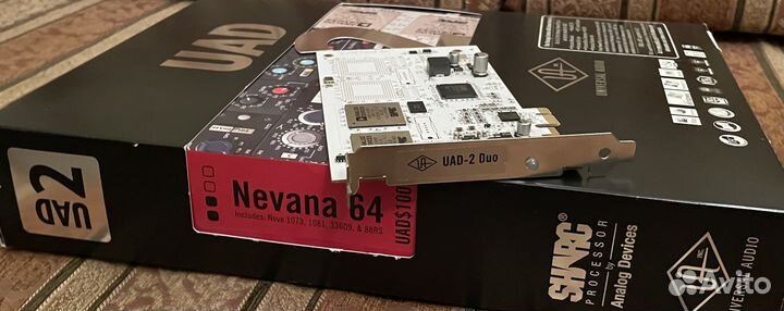 UAD-2 DUO Pci-e + 101 plug-ins