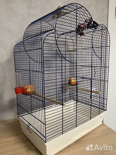 Клетка для попугая б/у inter-ZOO PET products