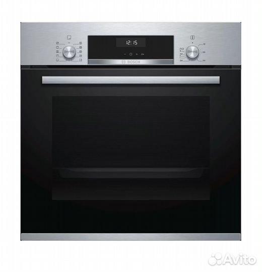 Духовой шкаф Bosch HBJ558YS0Q, серебристый