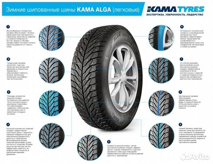 КАМА Alga (HK-531) 195/65 R15 91T