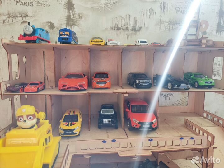 Детская автопарковка для машинок