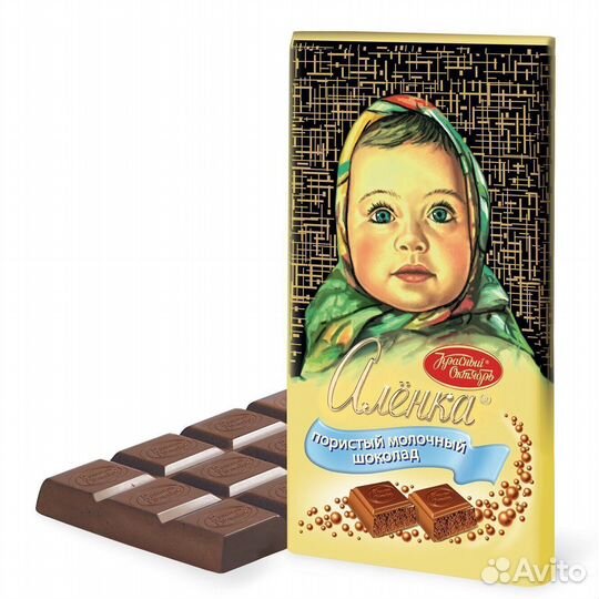 Опт - Шоколад Алёнка Пористый 95г