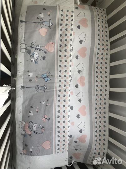 Бортики в кроватку