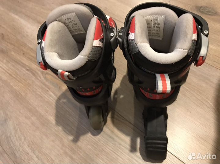 Ролики детские Graf, раздвижные, 25-28 размер