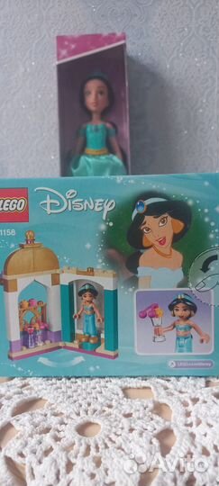 Жасмин набор кукла и lego конструктор
