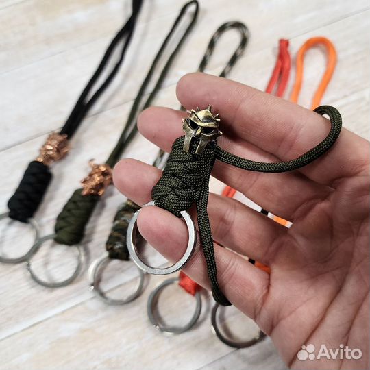 Темляк для ножа Универсальный + (бонус бусина) 20с