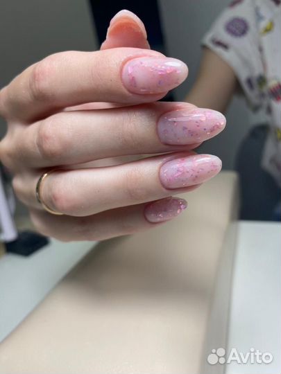 Маникюр, гель лак, наращивание в салоне