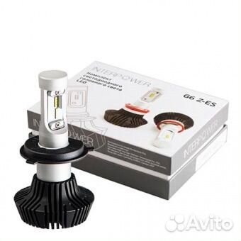 Светодиодные лампы H4 interpower 6G Z-ES 5000К